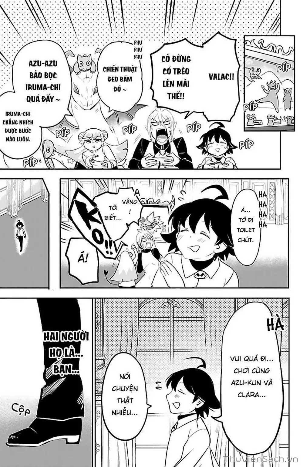 Truyện Tranh Chào Mừng Cậu Đến Trường Iruma-Kun trang 7