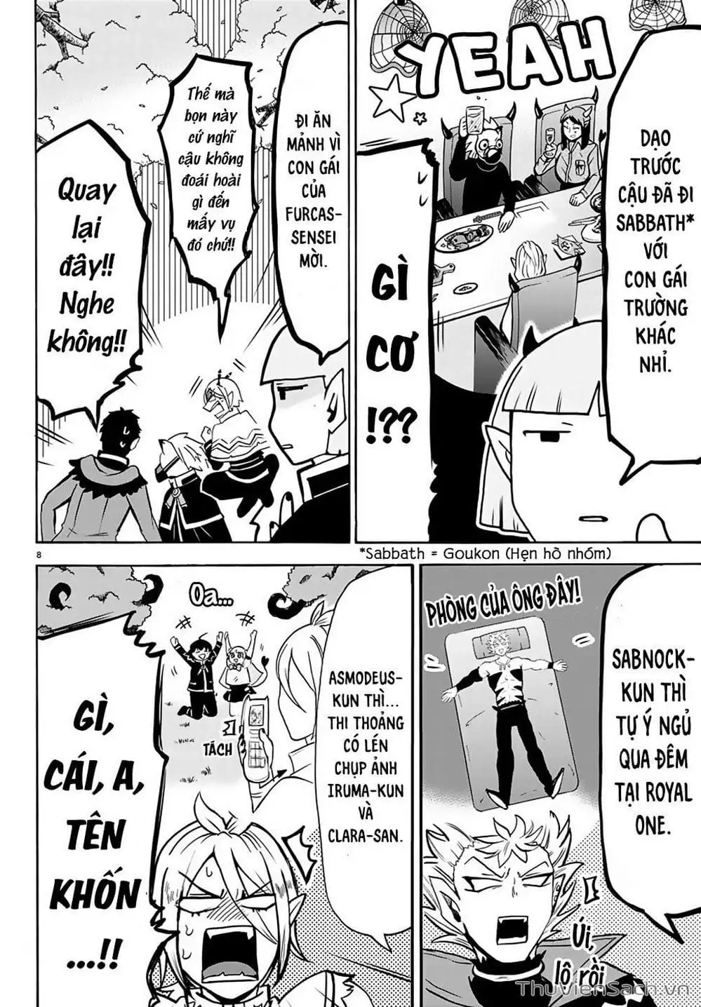 Truyện Tranh Chào Mừng Cậu Đến Trường Iruma-Kun trang 7