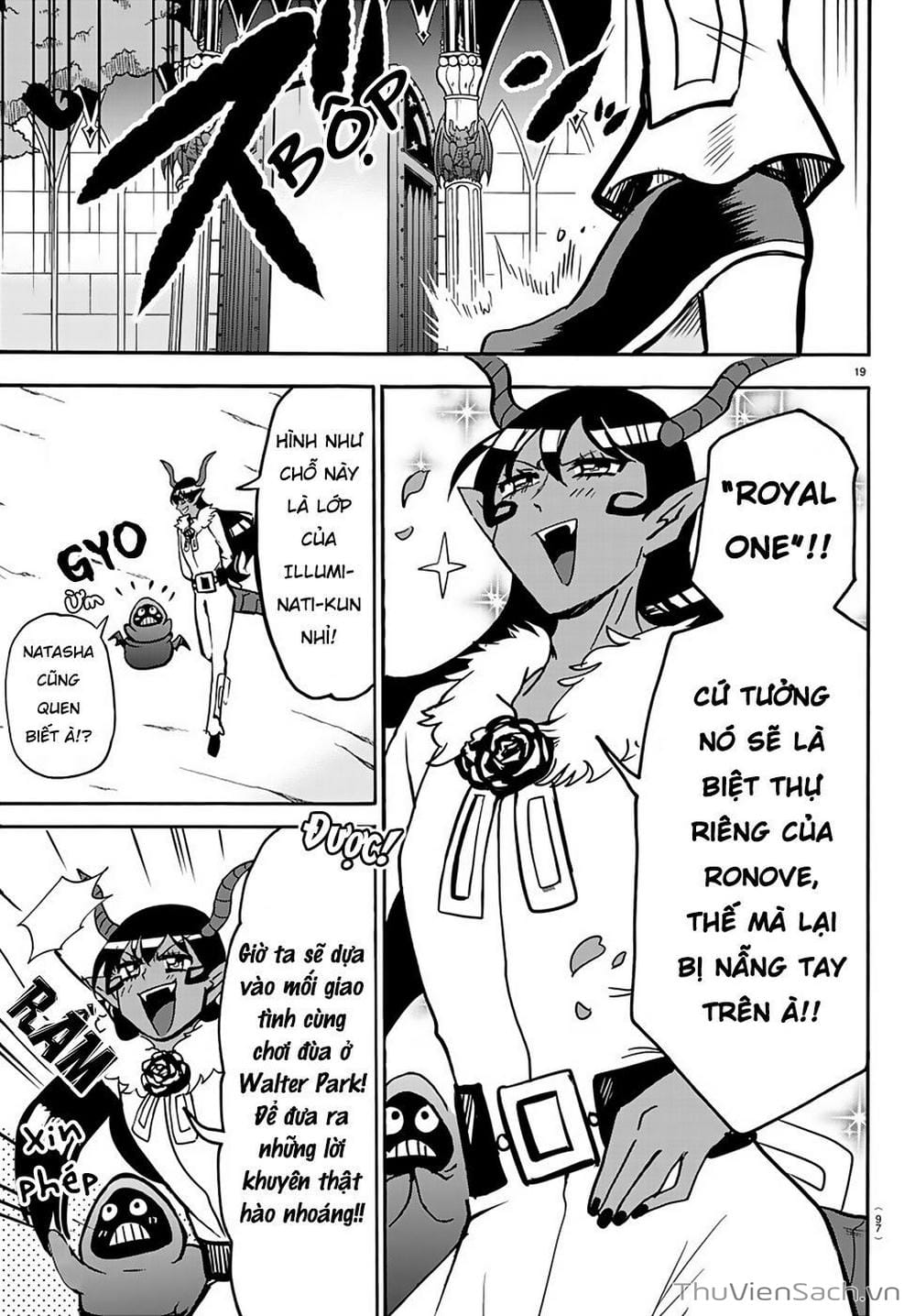 Truyện Tranh Chào Mừng Cậu Đến Trường Iruma-Kun trang 7