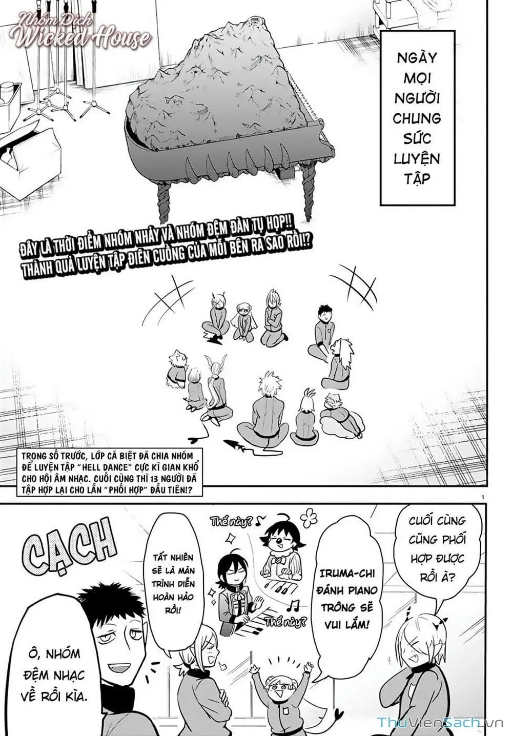 Truyện Tranh Chào Mừng Cậu Đến Trường Iruma-Kun trang 7