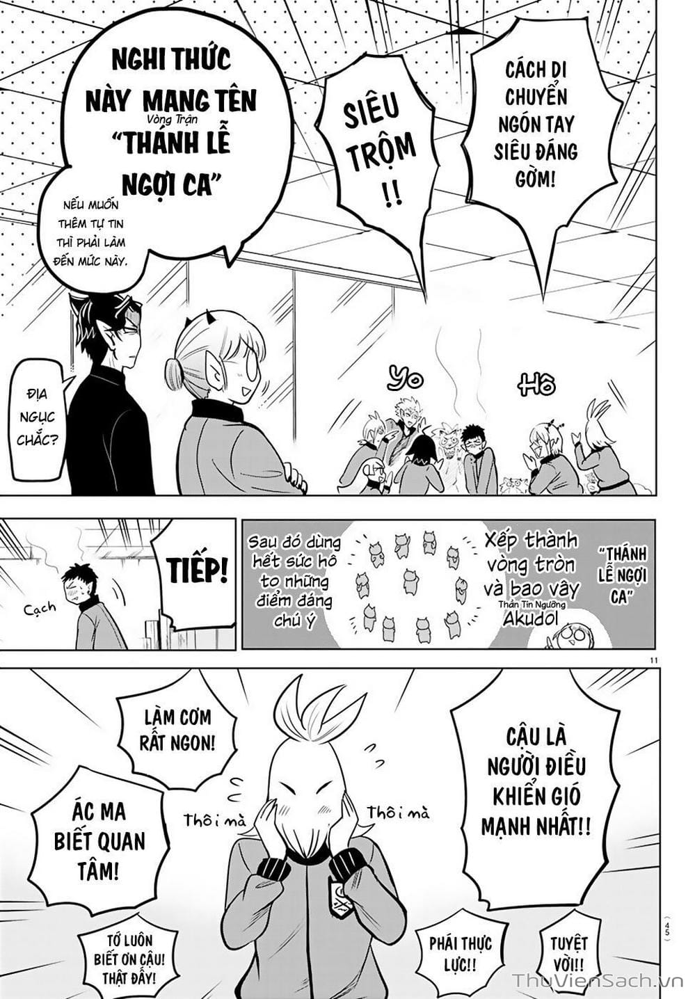 Truyện Tranh Chào Mừng Cậu Đến Trường Iruma-Kun trang 7