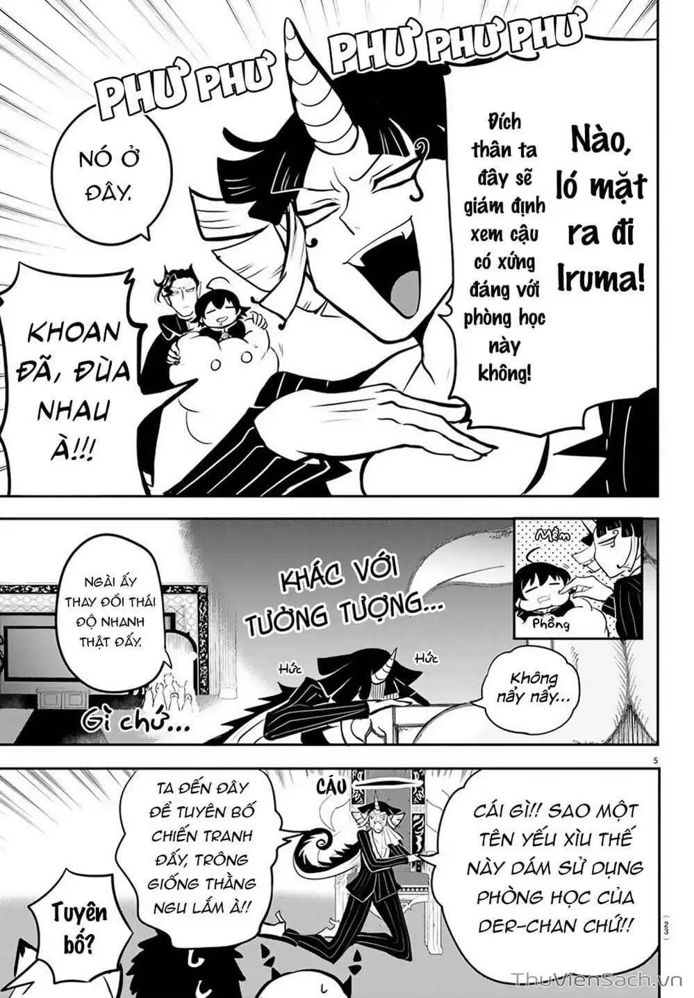 Truyện Tranh Chào Mừng Cậu Đến Trường Iruma-Kun trang 7