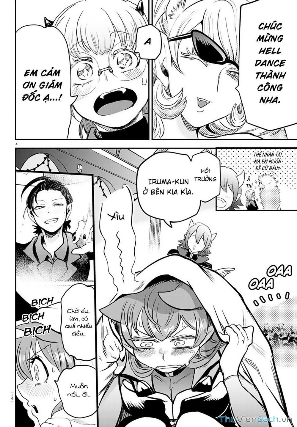Truyện Tranh Chào Mừng Cậu Đến Trường Iruma-Kun trang 7