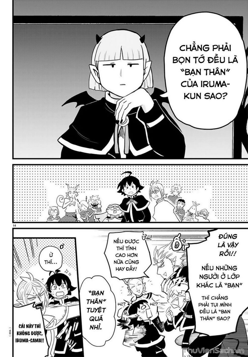Truyện Tranh Chào Mừng Cậu Đến Trường Iruma-Kun trang 7