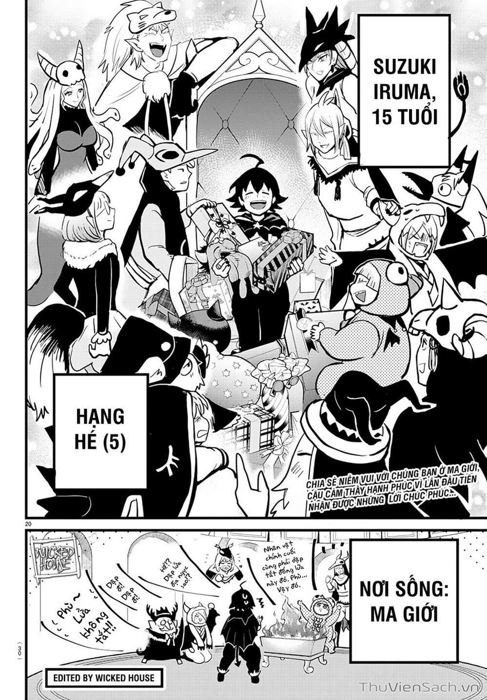 Truyện Tranh Chào Mừng Cậu Đến Trường Iruma-Kun trang 7