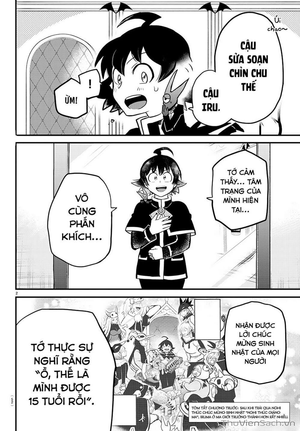 Truyện Tranh Chào Mừng Cậu Đến Trường Iruma-Kun trang 7