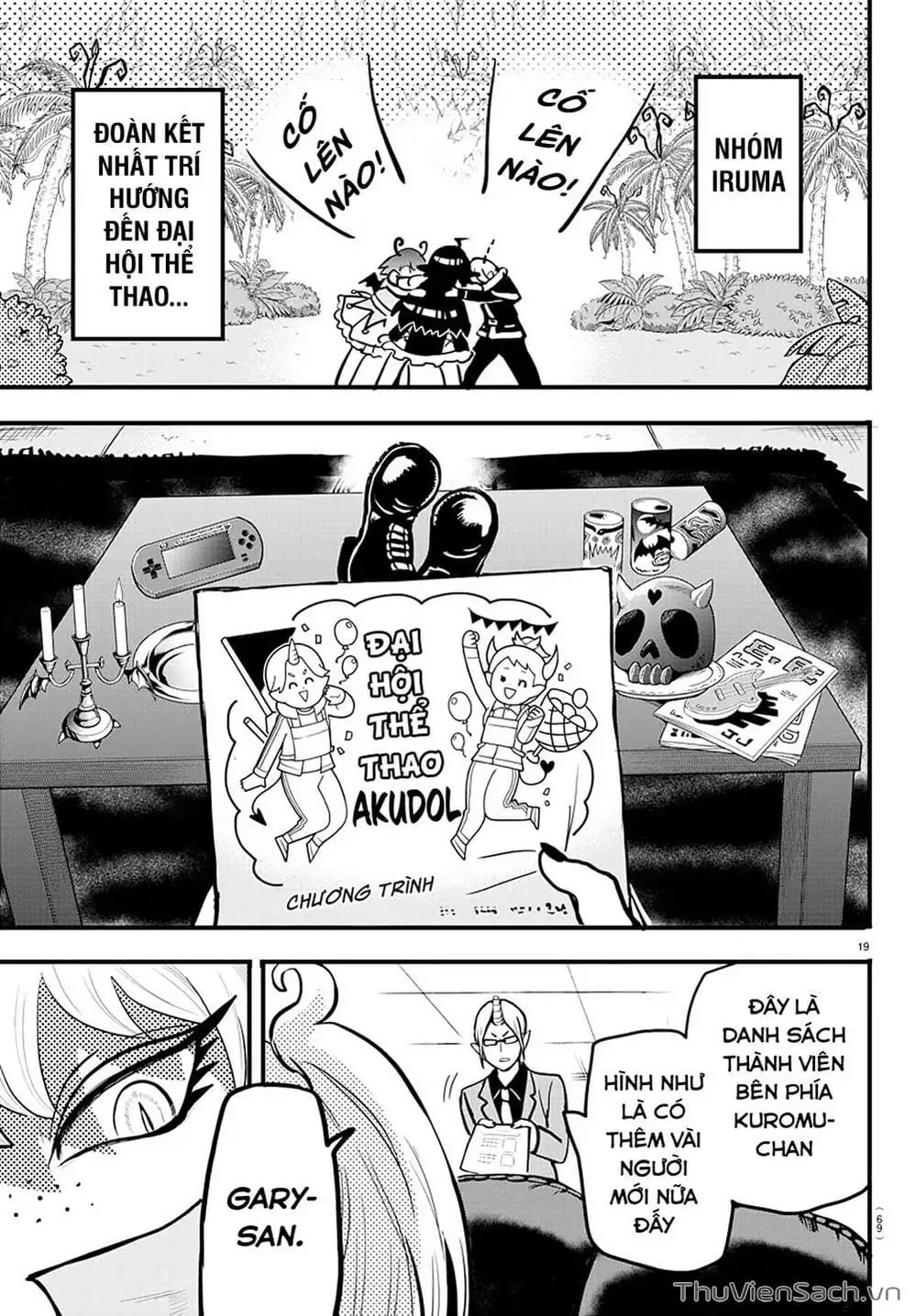 Truyện Tranh Chào Mừng Cậu Đến Trường Iruma-Kun trang 7