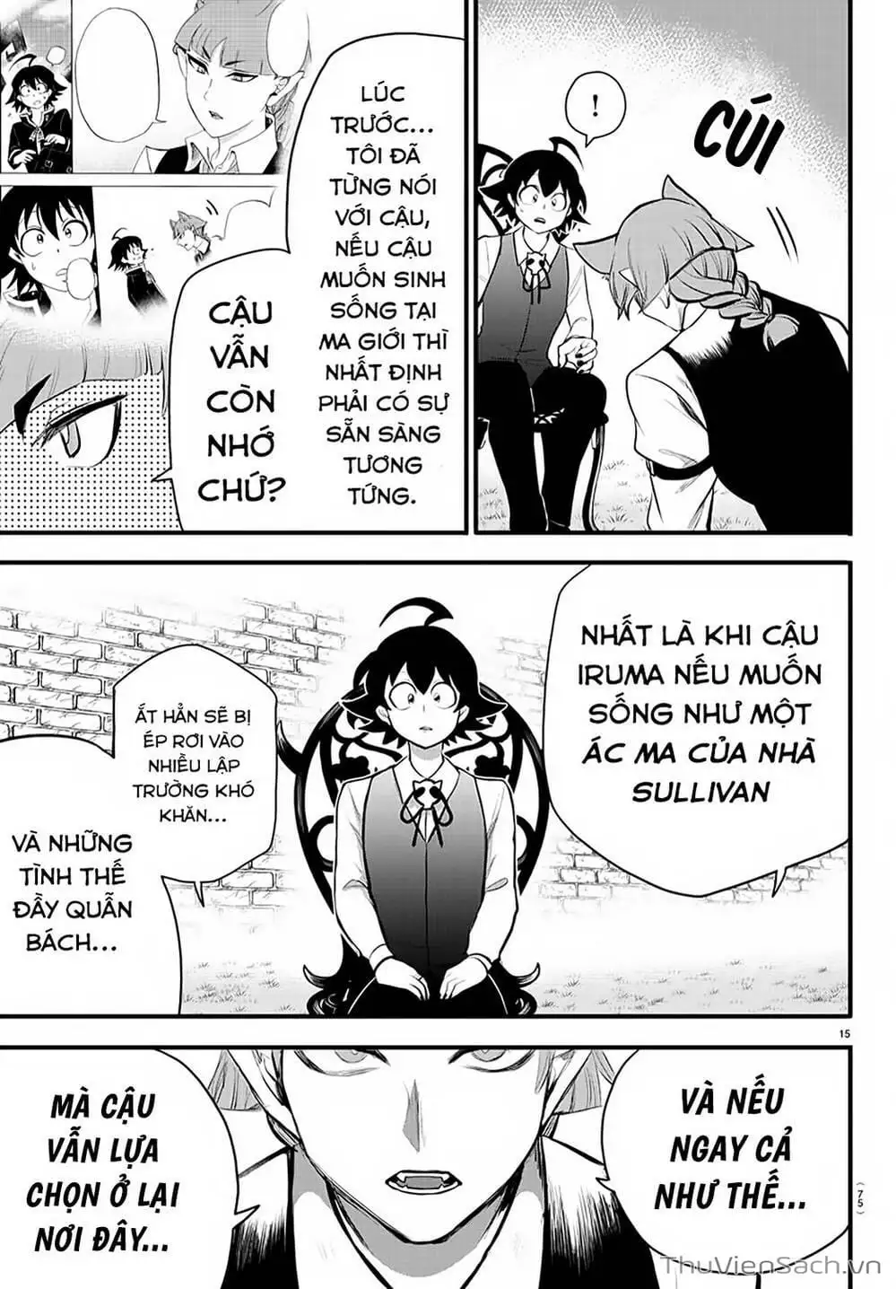 Truyện Tranh Chào Mừng Cậu Đến Trường Iruma-Kun trang 7