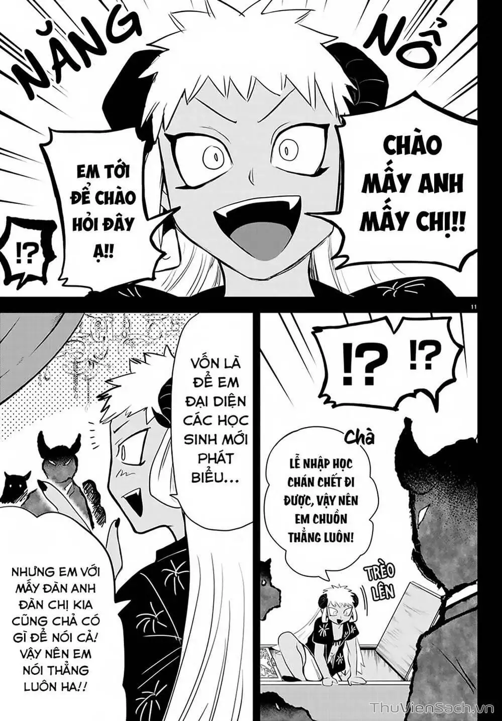 Truyện Tranh Chào Mừng Cậu Đến Trường Iruma-Kun trang 7