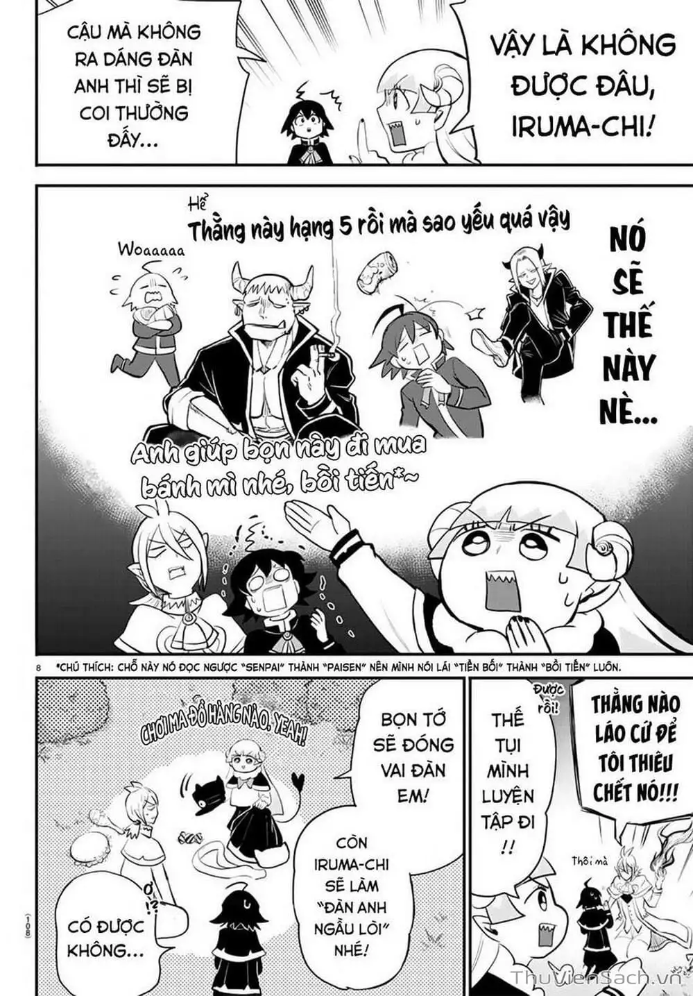 Truyện Tranh Chào Mừng Cậu Đến Trường Iruma-Kun trang 7