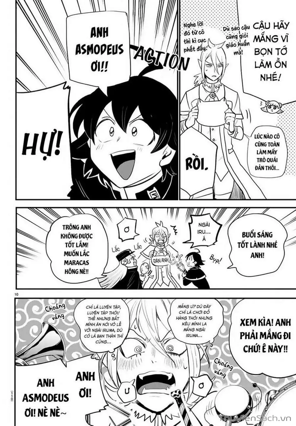 Truyện Tranh Chào Mừng Cậu Đến Trường Iruma-Kun trang 7