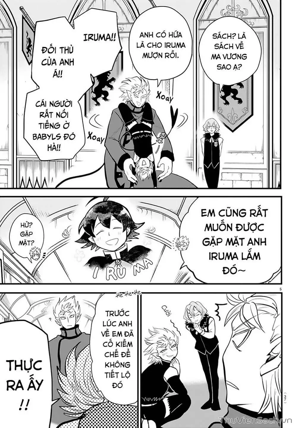 Truyện Tranh Chào Mừng Cậu Đến Trường Iruma-Kun trang 7