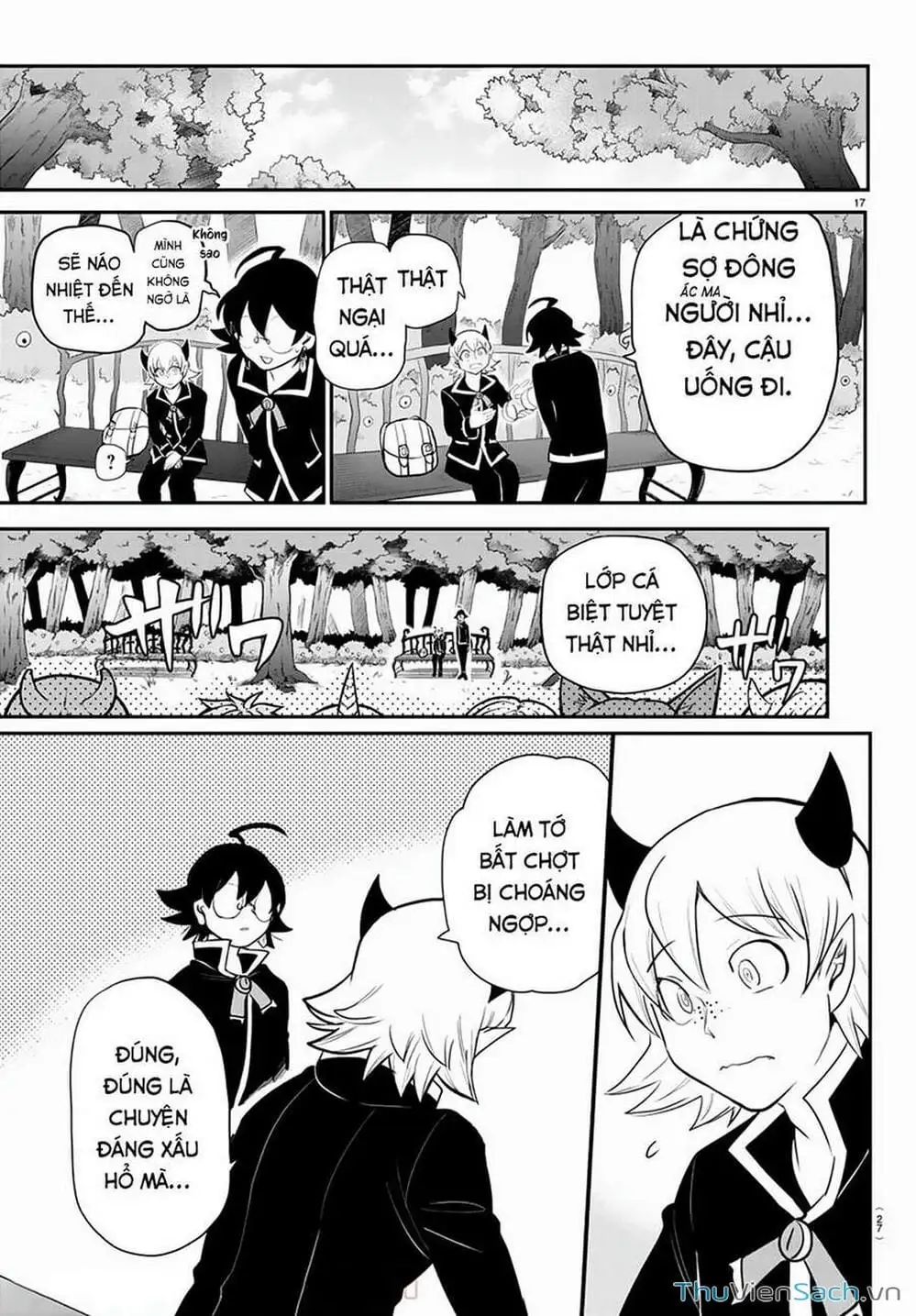 Truyện Tranh Chào Mừng Cậu Đến Trường Iruma-Kun trang 7