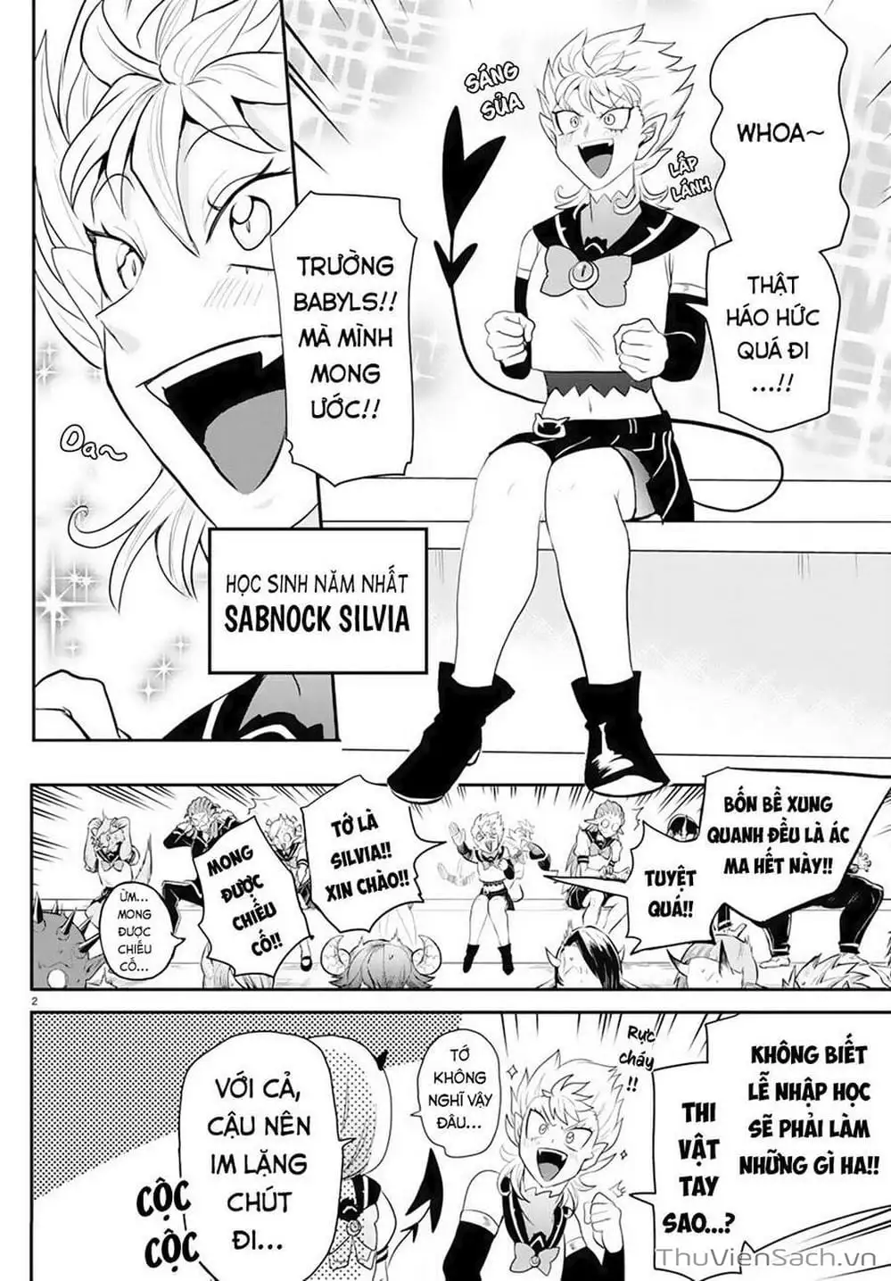 Truyện Tranh Chào Mừng Cậu Đến Trường Iruma-Kun trang 7