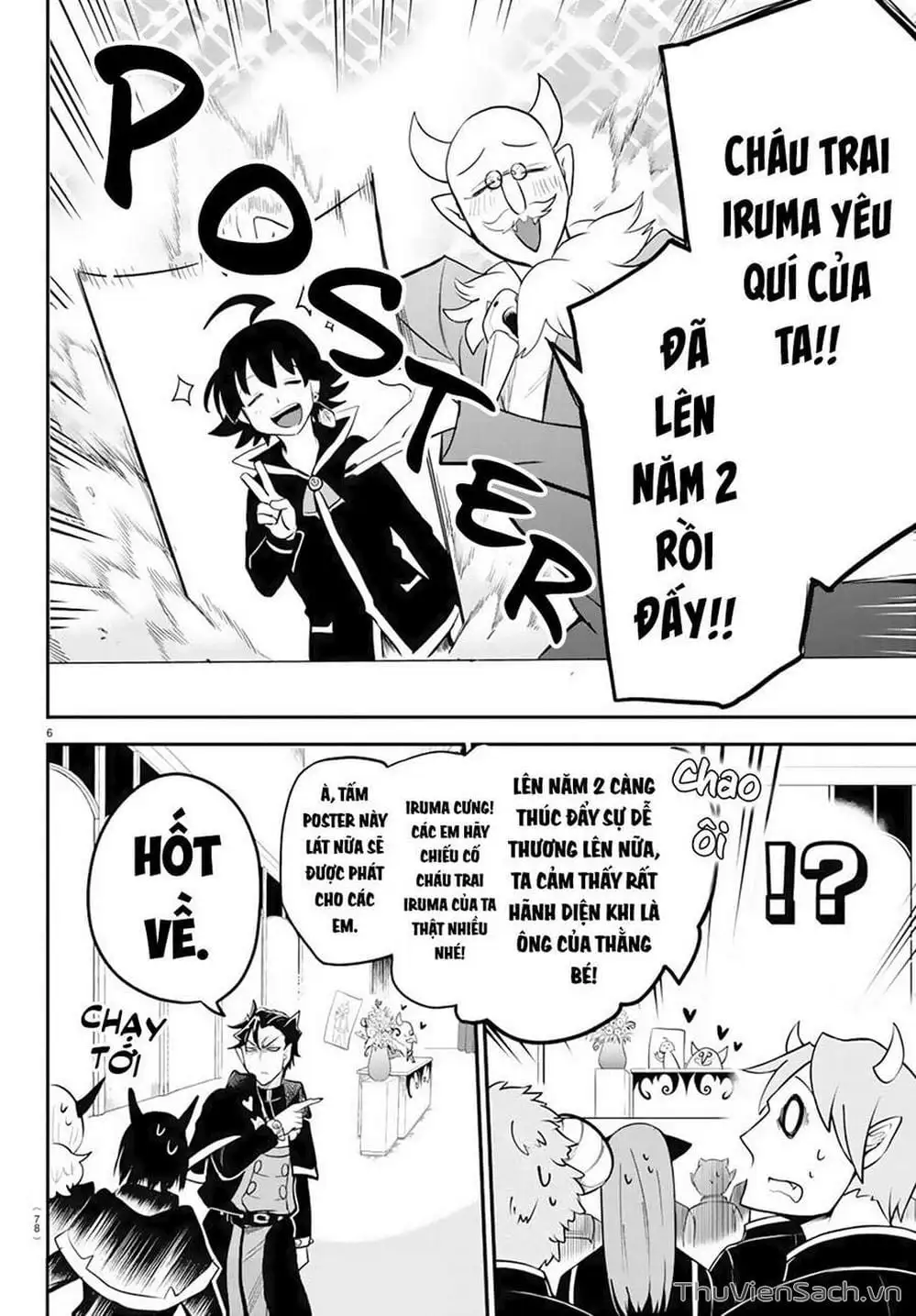 Truyện Tranh Chào Mừng Cậu Đến Trường Iruma-Kun trang 7
