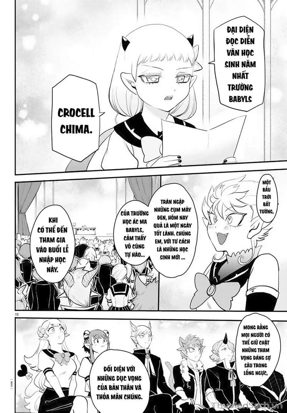 Truyện Tranh Chào Mừng Cậu Đến Trường Iruma-Kun trang 7