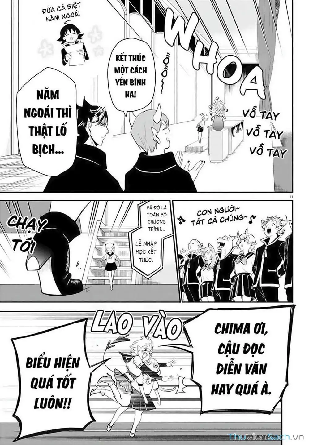 Truyện Tranh Chào Mừng Cậu Đến Trường Iruma-Kun trang 7