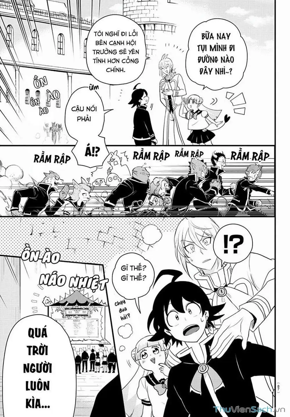 Truyện Tranh Chào Mừng Cậu Đến Trường Iruma-Kun trang 7