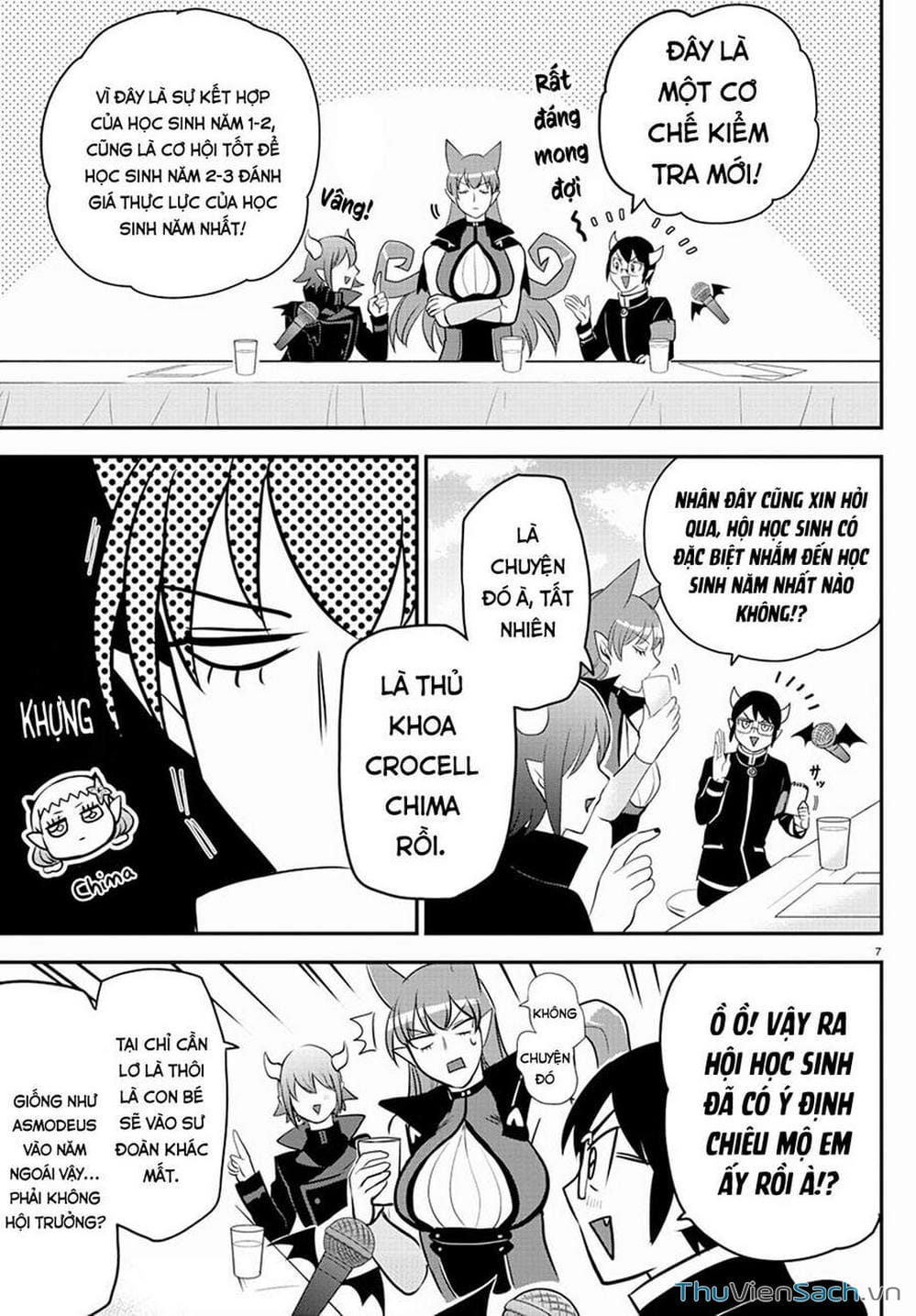 Truyện Tranh Chào Mừng Cậu Đến Trường Iruma-Kun trang 7