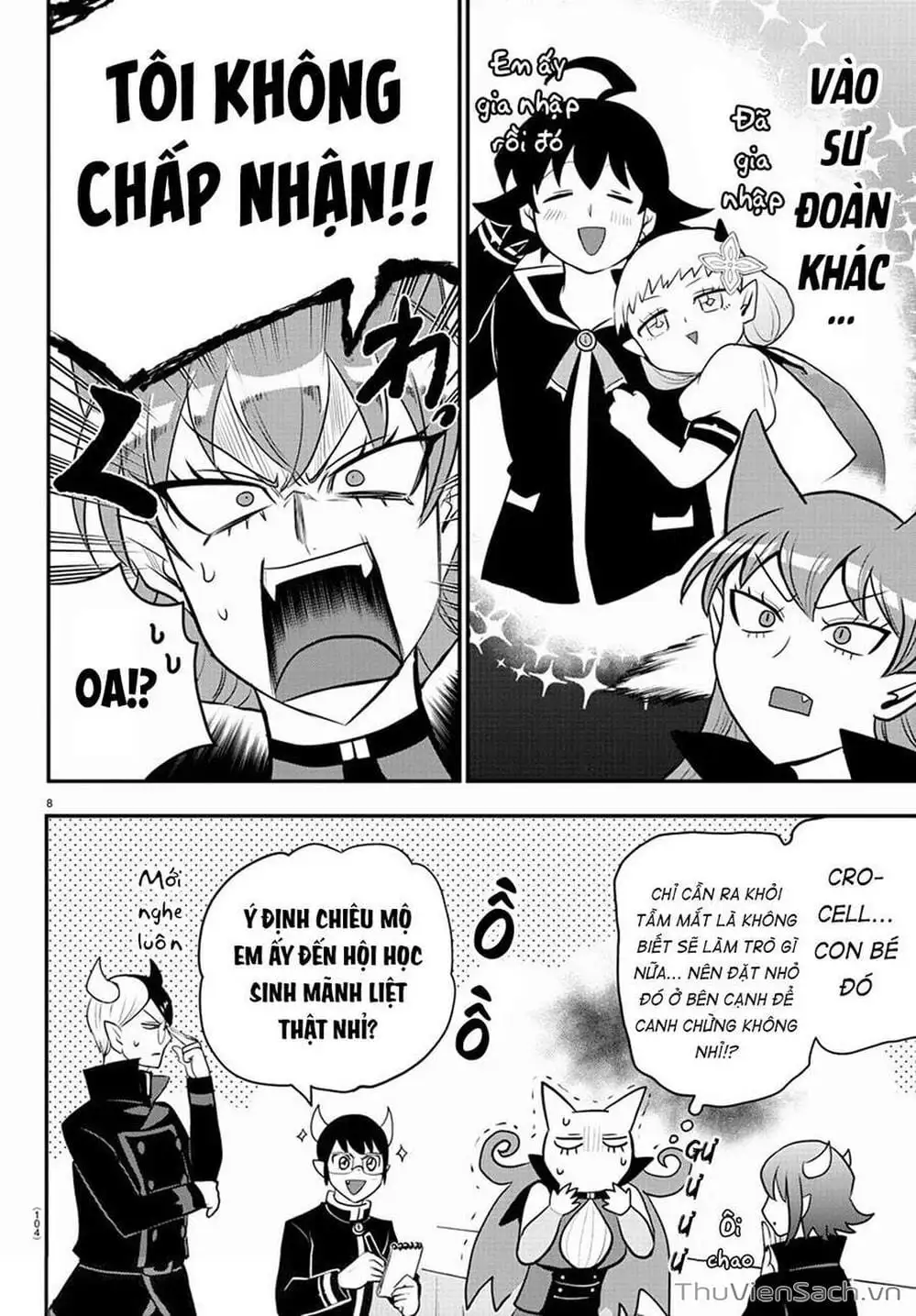 Truyện Tranh Chào Mừng Cậu Đến Trường Iruma-Kun trang 7