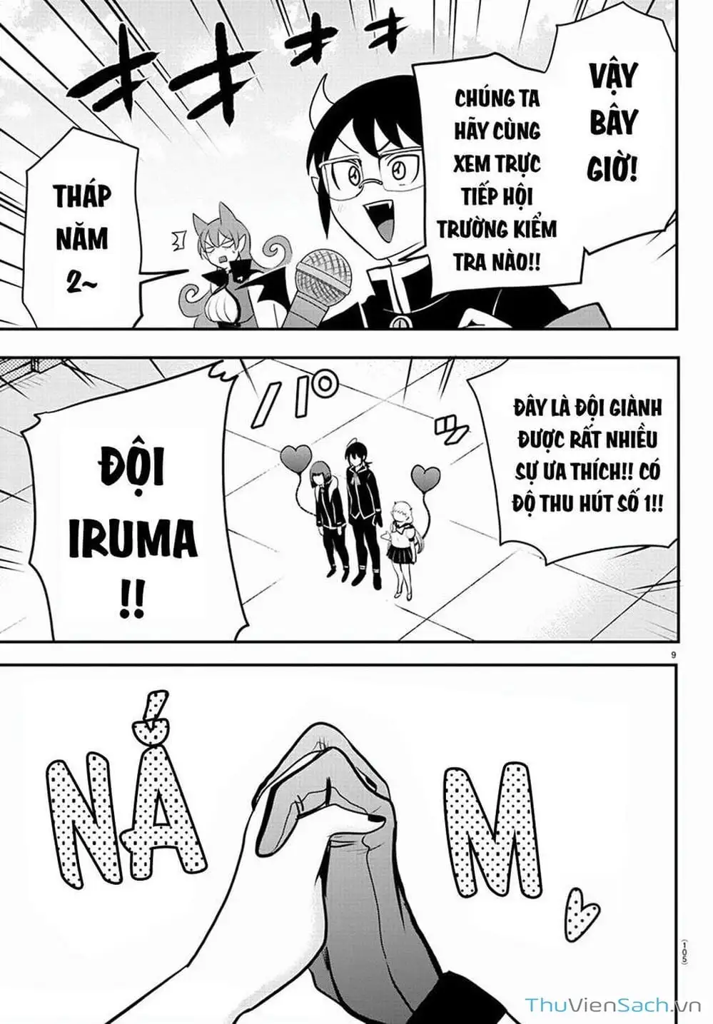 Truyện Tranh Chào Mừng Cậu Đến Trường Iruma-Kun trang 7