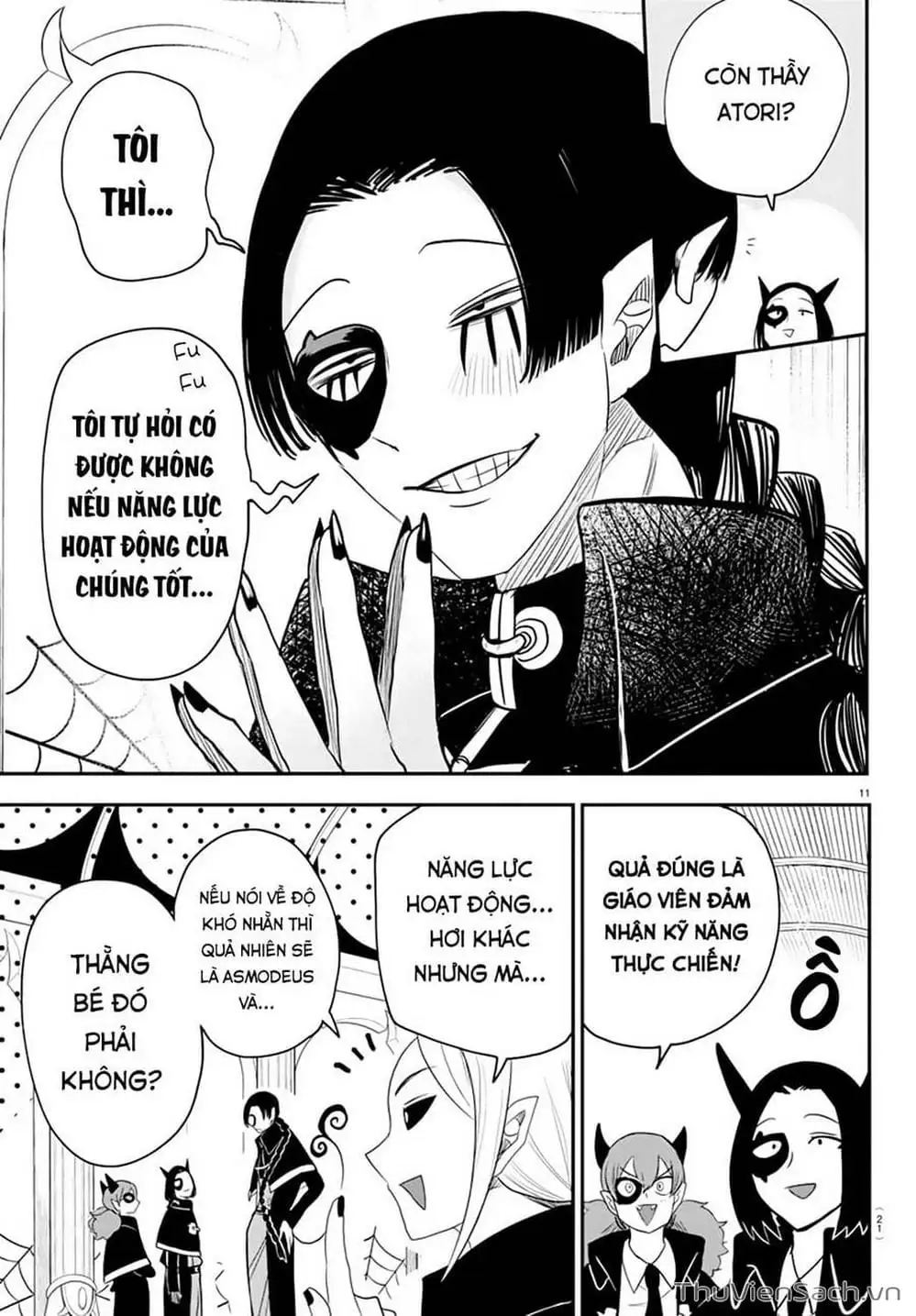 Truyện Tranh Chào Mừng Cậu Đến Trường Iruma-Kun trang 7