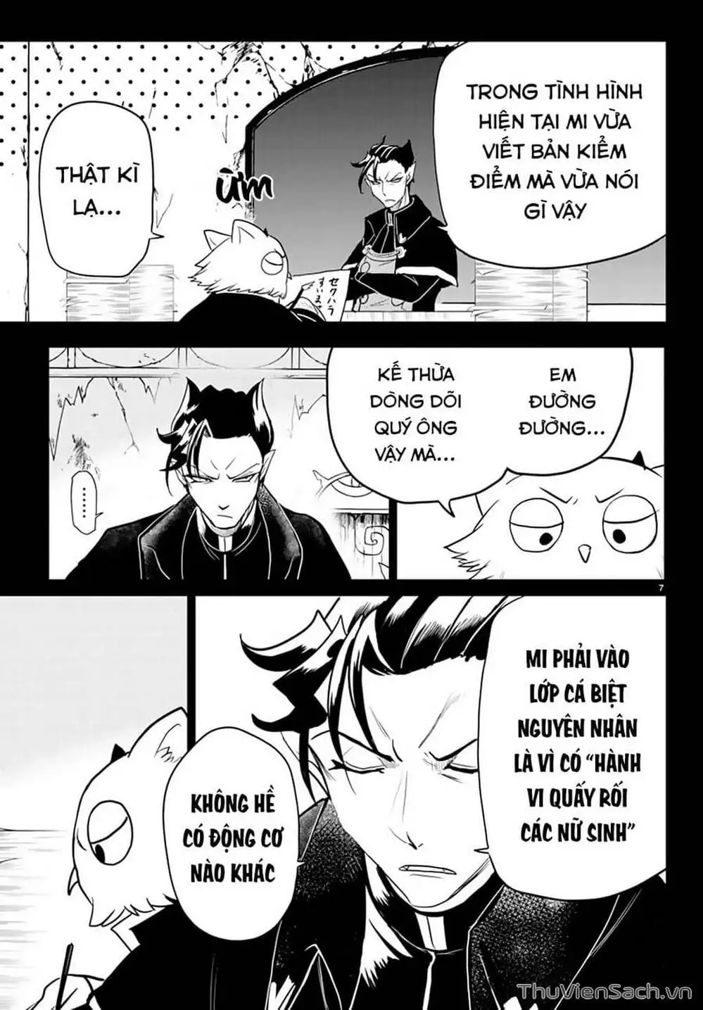 Truyện Tranh Chào Mừng Cậu Đến Trường Iruma-Kun trang 7