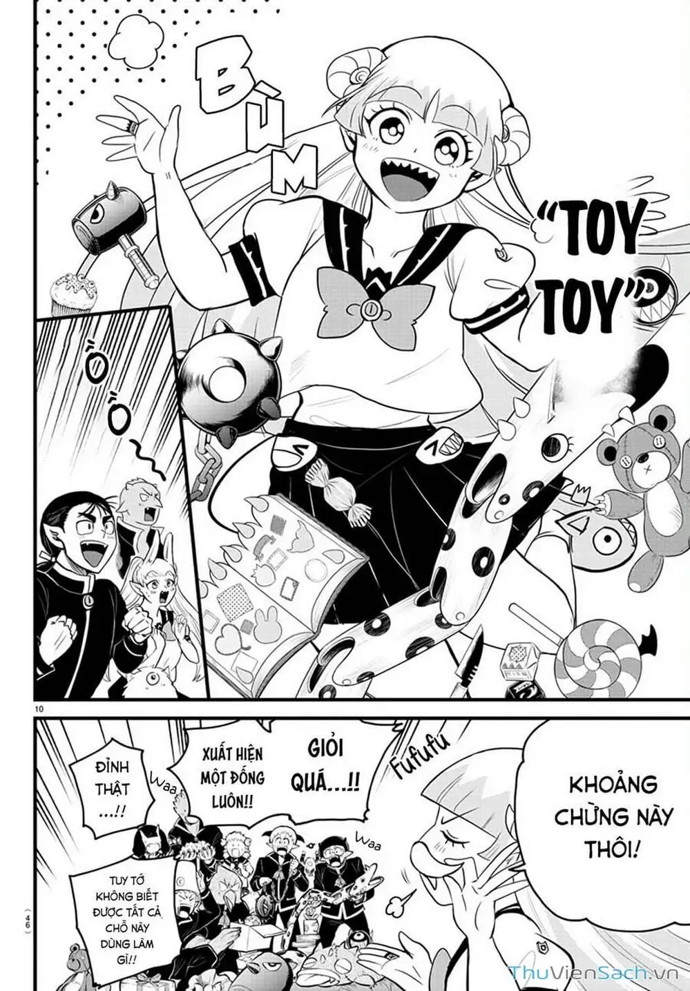 Truyện Tranh Chào Mừng Cậu Đến Trường Iruma-Kun trang 7