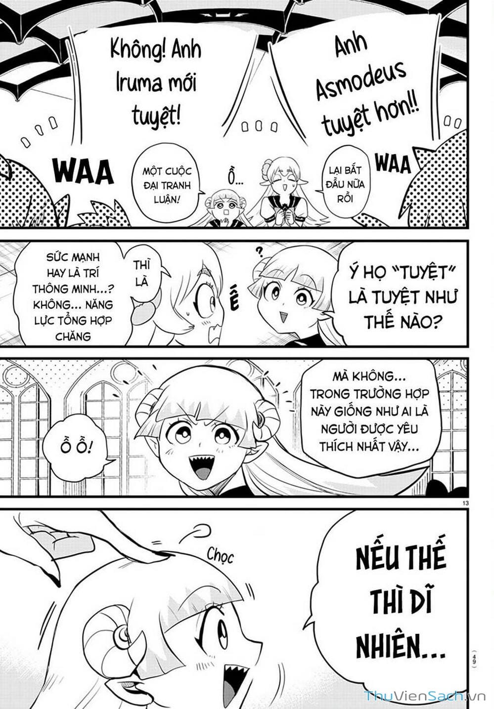 Truyện Tranh Chào Mừng Cậu Đến Trường Iruma-Kun trang 7