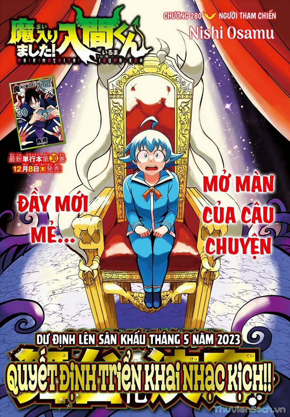 Truyện Tranh Chào Mừng Cậu Đến Trường Iruma-Kun trang 5599