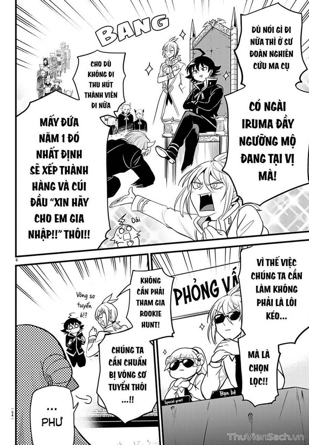 Truyện Tranh Chào Mừng Cậu Đến Trường Iruma-Kun trang 7