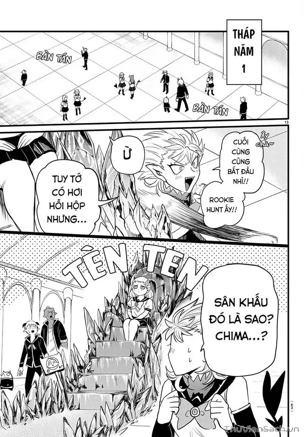 Truyện Tranh Chào Mừng Cậu Đến Trường Iruma-Kun trang 7