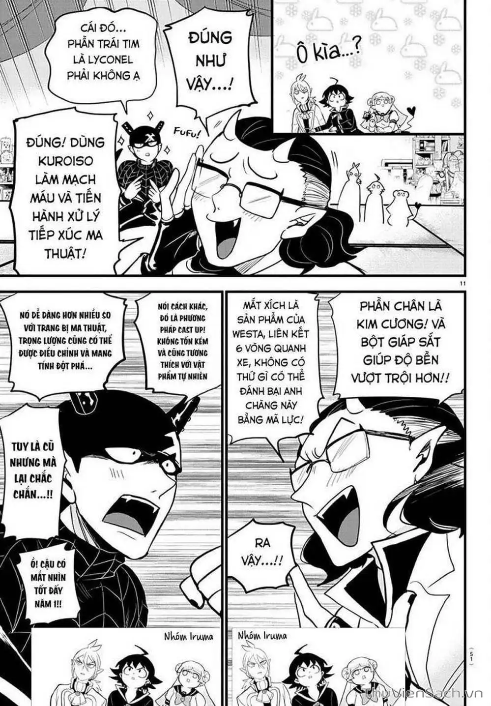 Truyện Tranh Chào Mừng Cậu Đến Trường Iruma-Kun trang 7