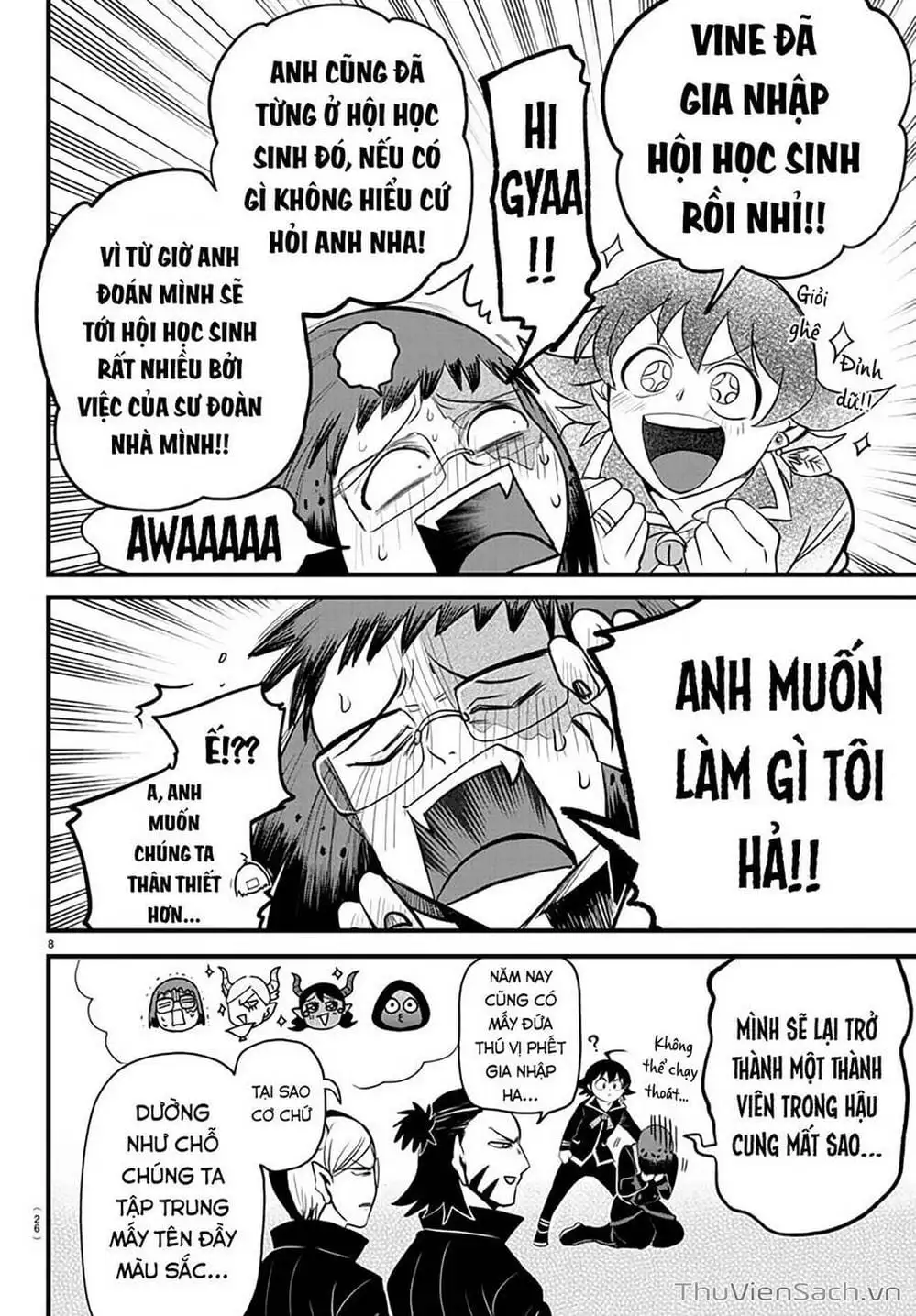 Truyện Tranh Chào Mừng Cậu Đến Trường Iruma-Kun trang 7