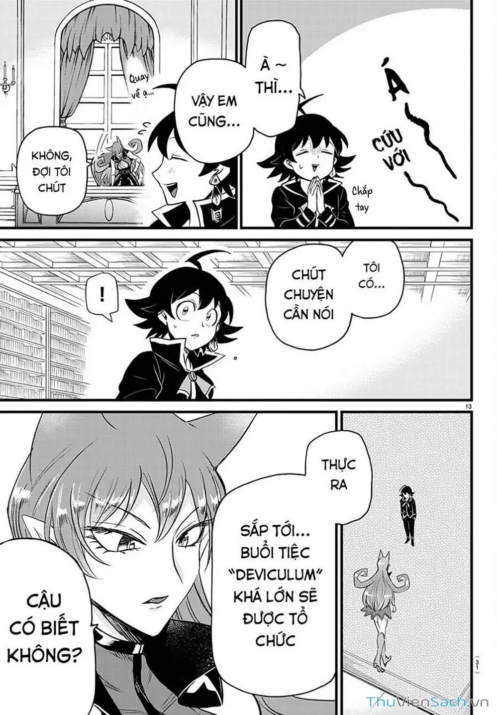 Truyện Tranh Chào Mừng Cậu Đến Trường Iruma-Kun trang 7