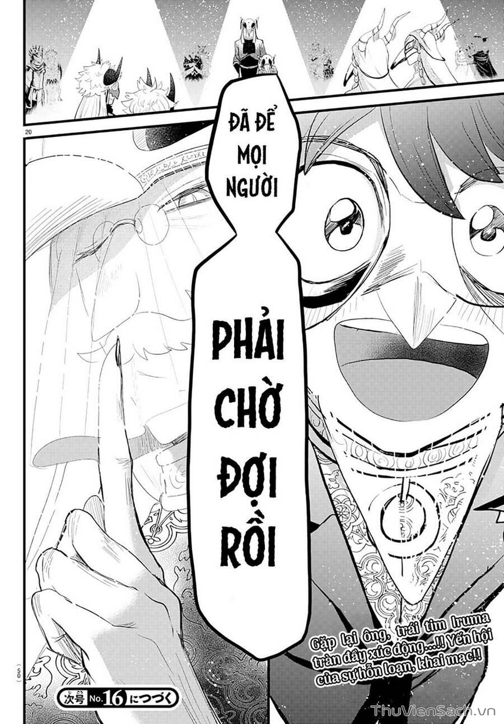 Truyện Tranh Chào Mừng Cậu Đến Trường Iruma-Kun trang 7