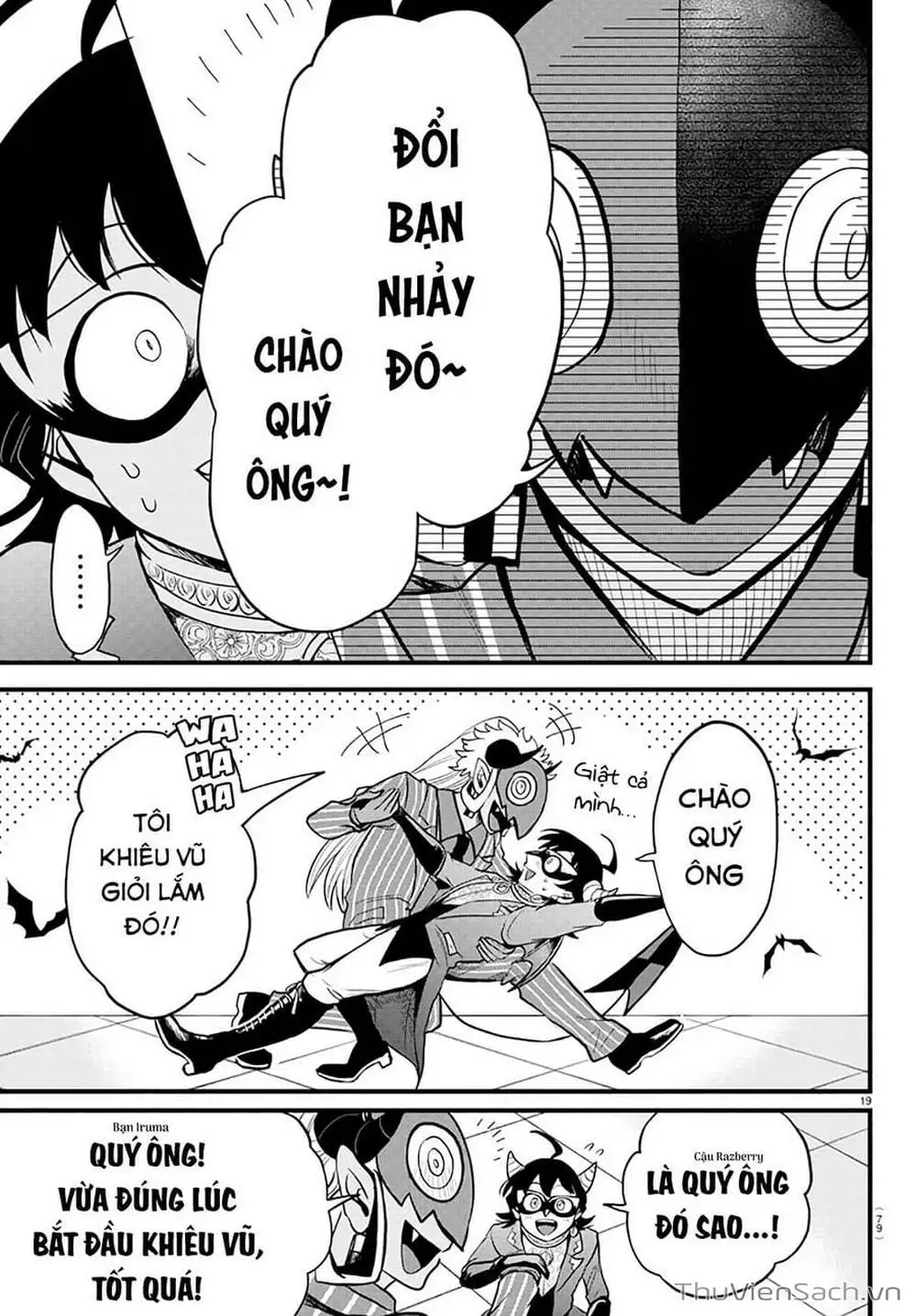 Truyện Tranh Chào Mừng Cậu Đến Trường Iruma-Kun trang 7