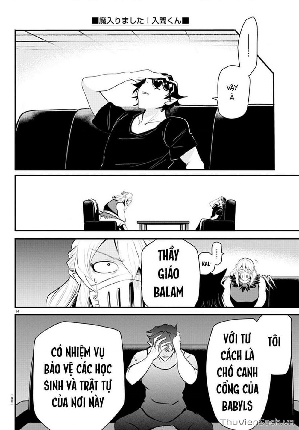 Truyện Tranh Chào Mừng Cậu Đến Trường Iruma-Kun trang 7