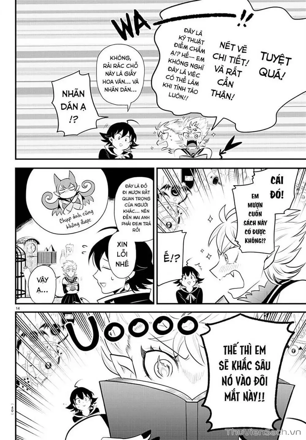 Truyện Tranh Chào Mừng Cậu Đến Trường Iruma-Kun trang 7