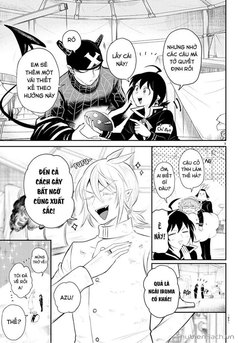 Truyện Tranh Chào Mừng Cậu Đến Trường Iruma-Kun trang 7