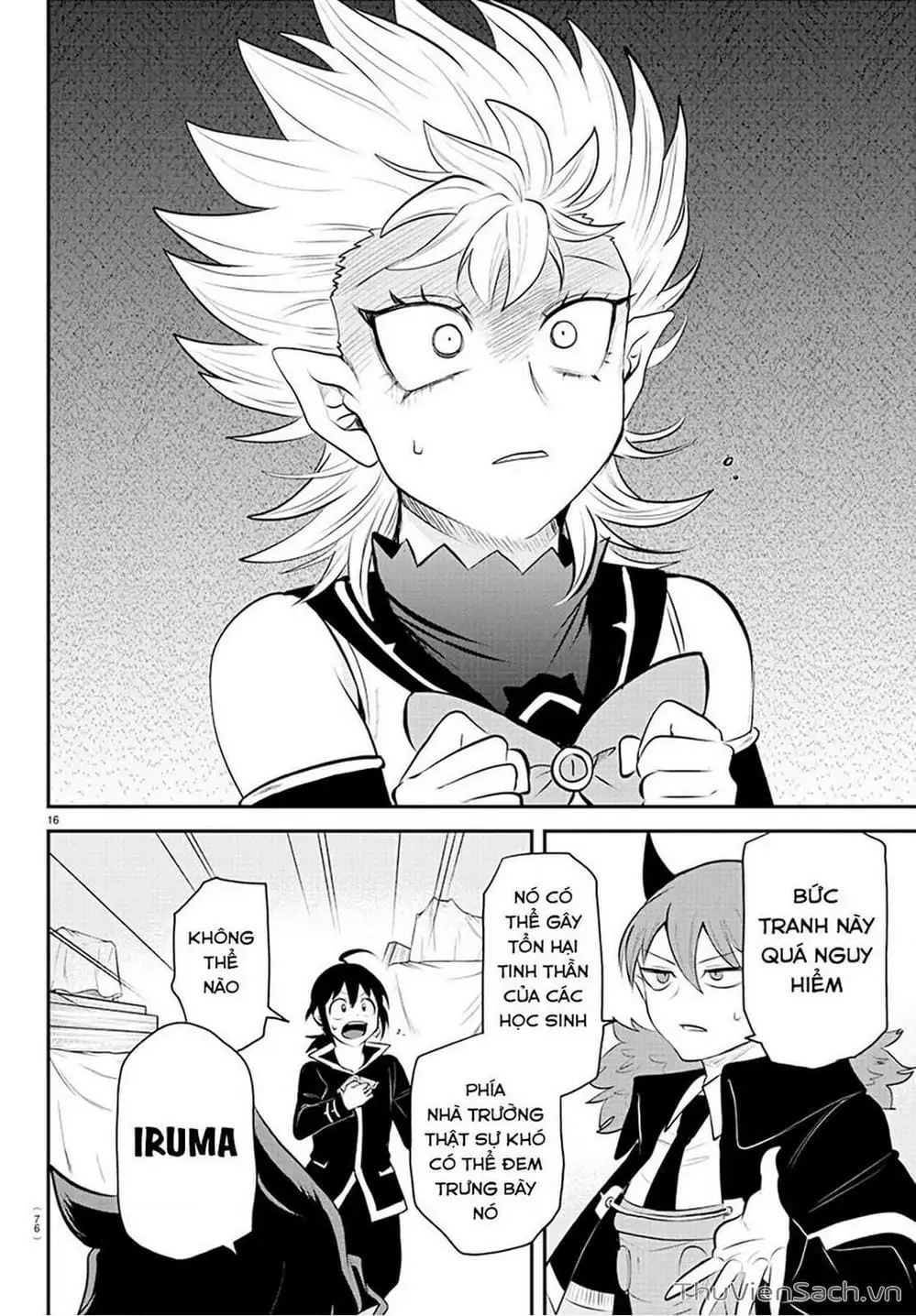 Truyện Tranh Chào Mừng Cậu Đến Trường Iruma-Kun trang 7