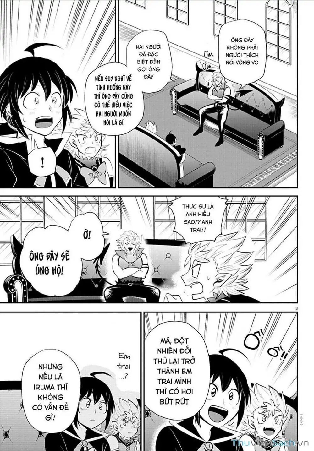 Truyện Tranh Chào Mừng Cậu Đến Trường Iruma-Kun trang 7