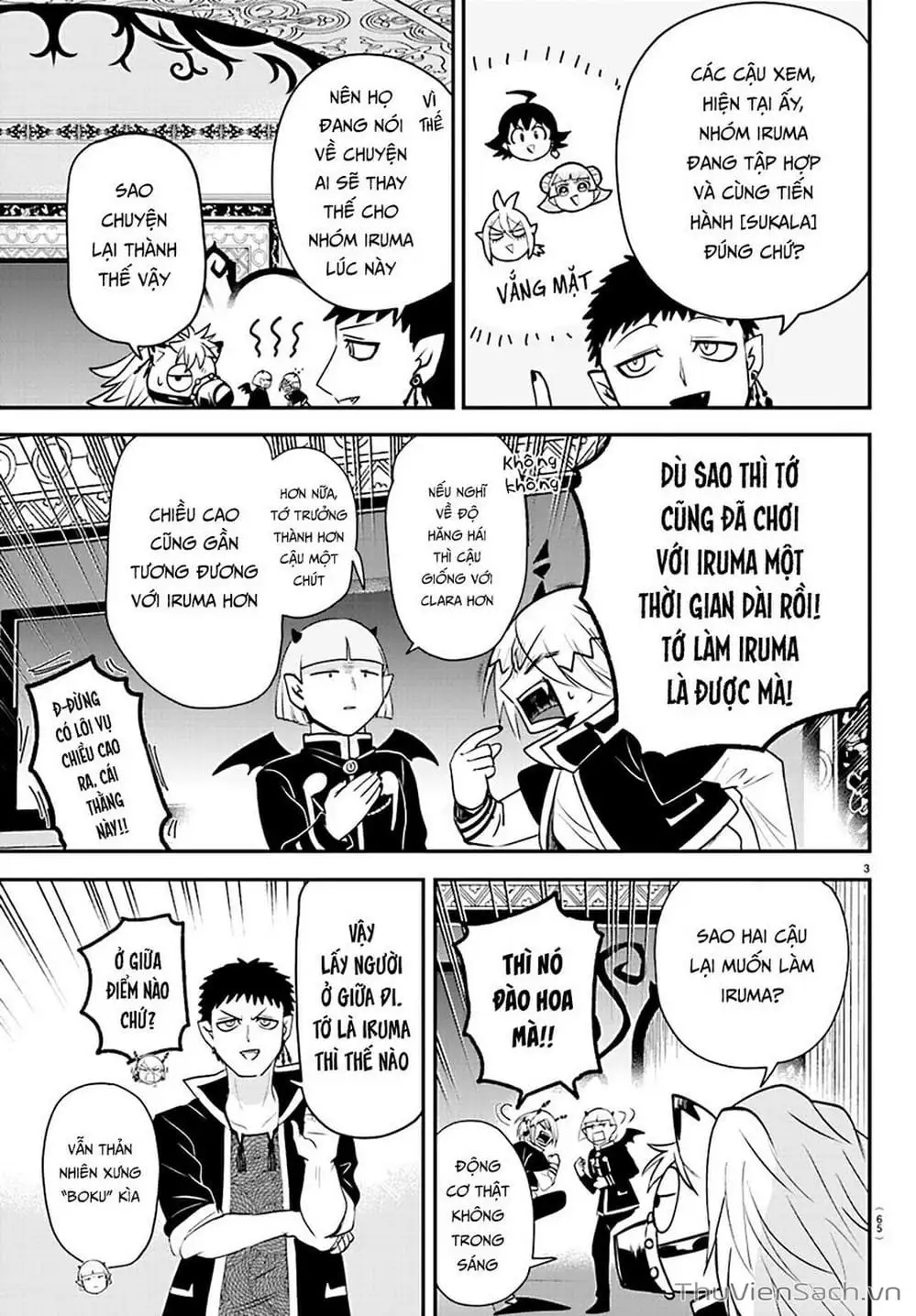 Truyện Tranh Chào Mừng Cậu Đến Trường Iruma-Kun trang 7