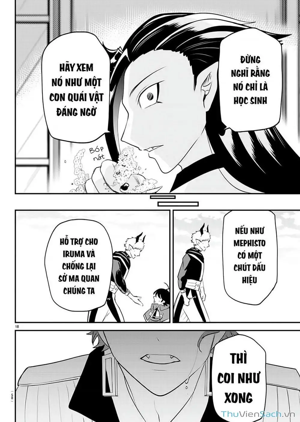 Truyện Tranh Chào Mừng Cậu Đến Trường Iruma-Kun trang 7