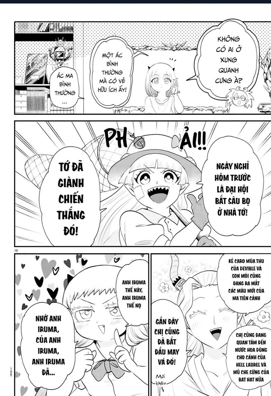Truyện Tranh Chào Mừng Cậu Đến Trường Iruma-Kun trang 7
