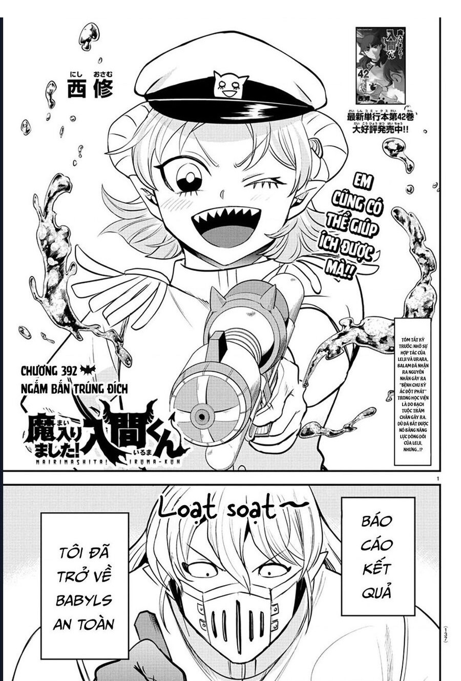 Truyện Tranh Chào Mừng Cậu Đến Trường Iruma-Kun trang 7