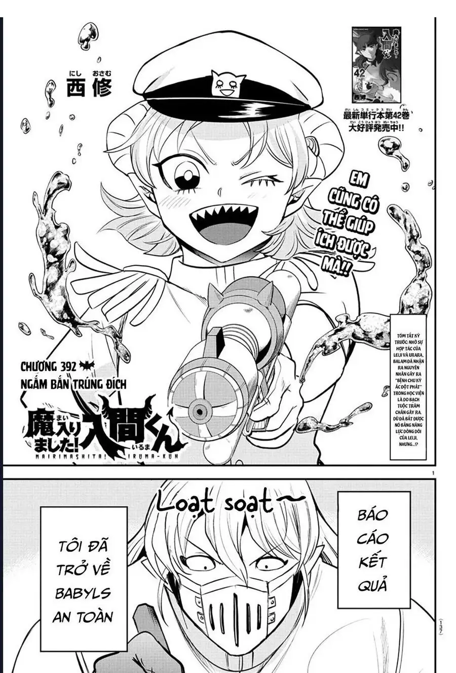 Truyện Tranh Chào Mừng Cậu Đến Trường Iruma-Kun trang 7