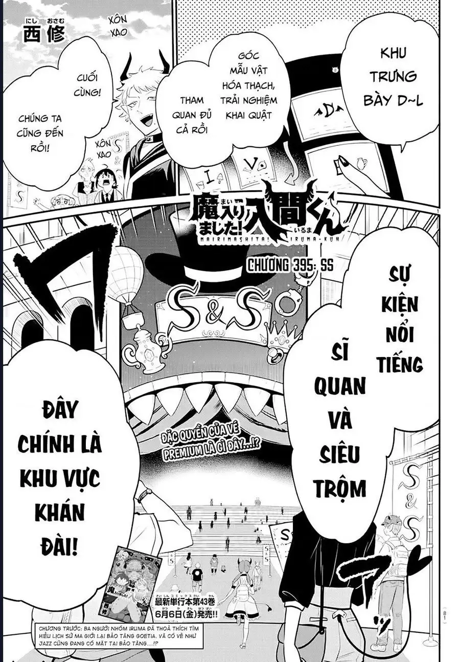 Truyện Tranh Chào Mừng Cậu Đến Trường Iruma-Kun trang 7