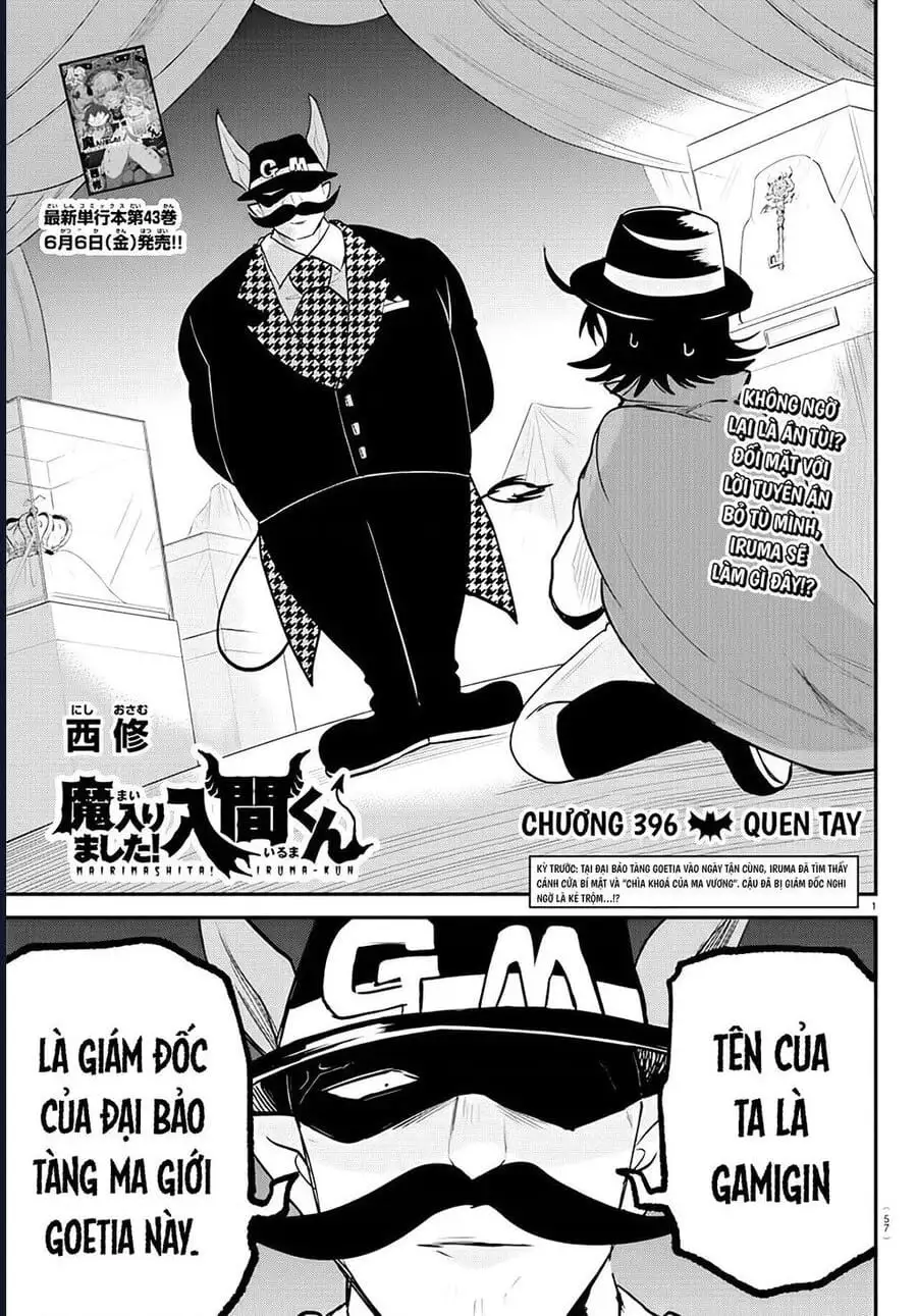 Truyện Tranh Chào Mừng Cậu Đến Trường Iruma-Kun trang 7