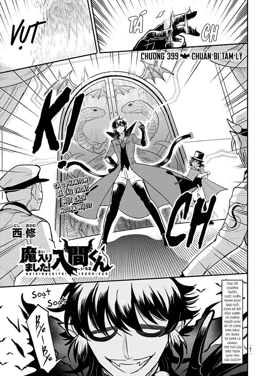 Truyện Tranh Chào Mừng Cậu Đến Trường Iruma-Kun trang 7